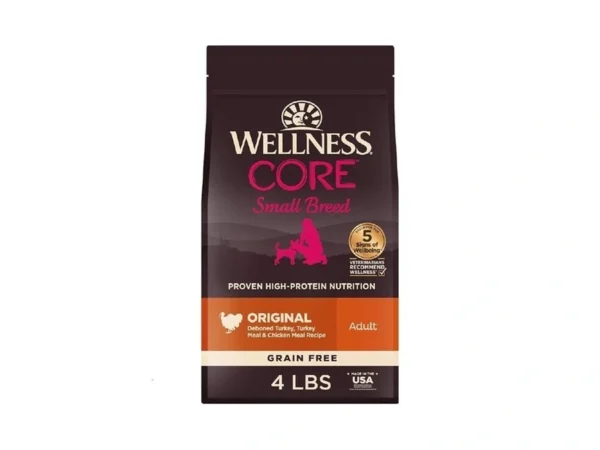 Wellness Core Small Breed Adult Dry Dog Food, Grain Free