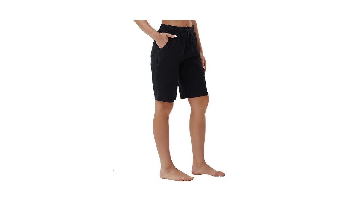 Bubblelime 5"/10"/19" Women's Active Yoga Lounge Bermuda Shorts Workout Shorts