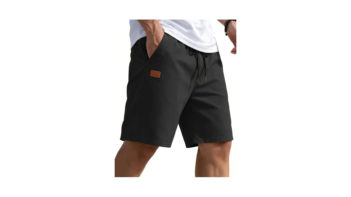 Coofandy Mens Shorts Casual Classic Cotton Twill Chino Summer Lightweight