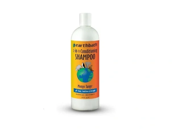 Earthbath, Mango Tango 2-in-1 Conditioning Shampoo - Cruelty Free Dog