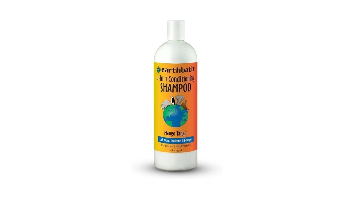 Earthbath, Mango Tango 2-in-1 Conditioning Shampoo - Cruelty Free Dog