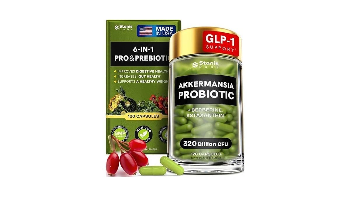 Akkermansia Muciniphila Probiotics 320 Billion Cfu| Probiotic And Prebiotic |