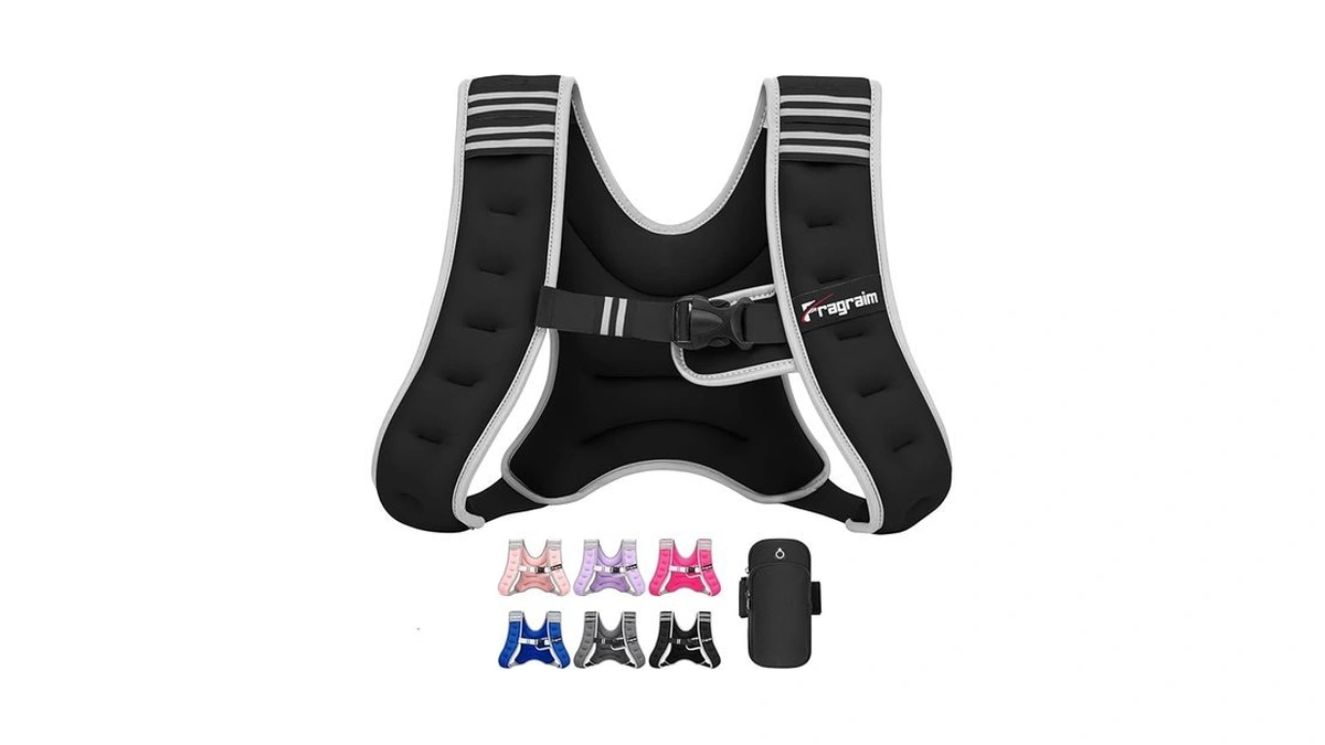 Fragraim Weighted Vest For Women Men - 10lb Weight Vest