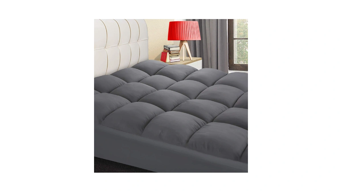 Coonp Full Mattress Topper, Extra Thick Pillowtop, Cooling Plush Mattress