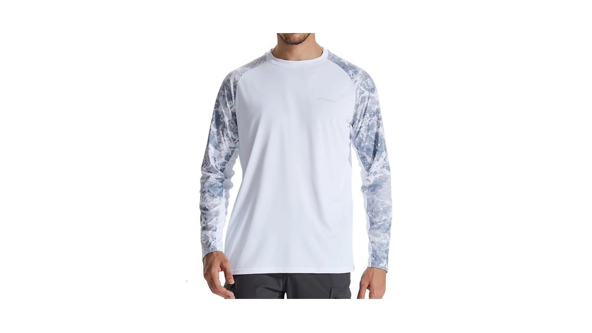 Loogu Men's Upf 50+ Uv Sun Protection Spf Rash Guard