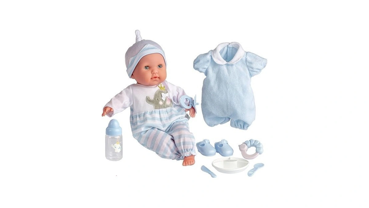 15" Realistic Soft Body Baby Doll With Open/close Eyes |