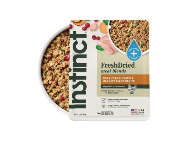 Instinct Freshdried Meal Blends, Freeze Dried Dog Food, Grain Free
