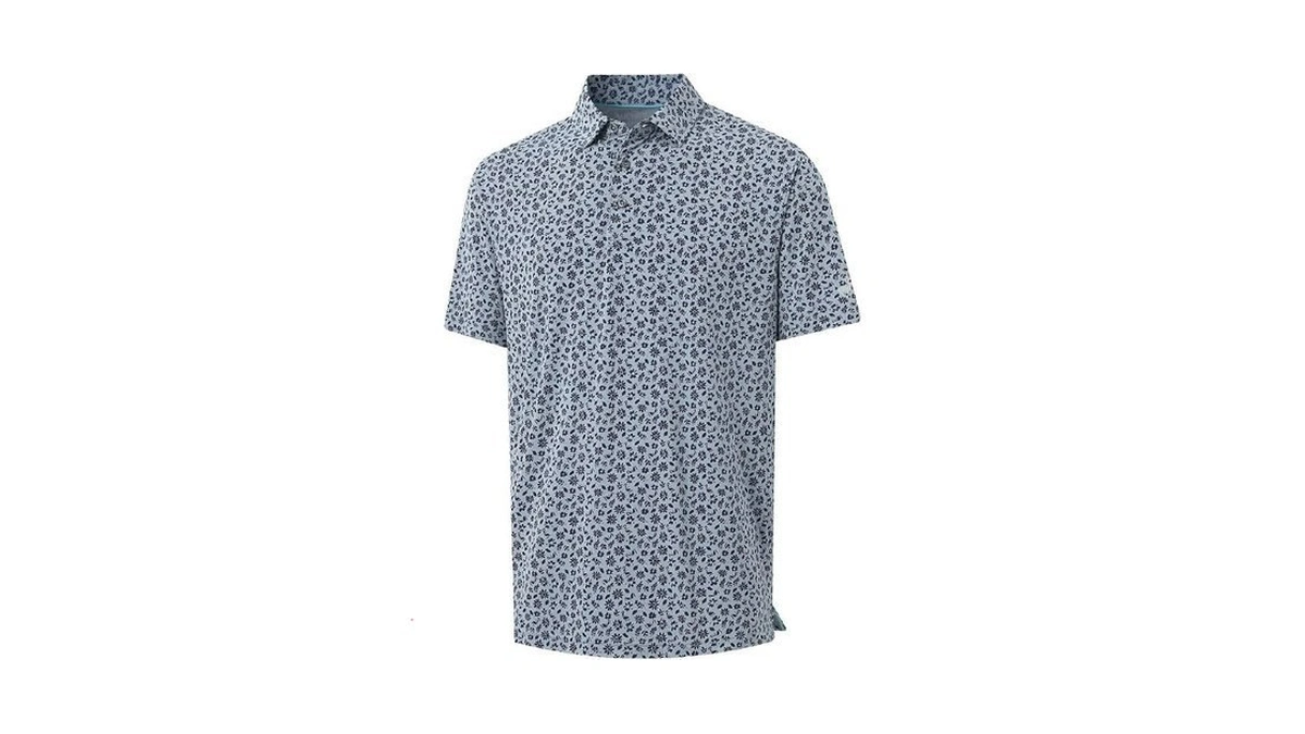 Michel Rouen Golf Shirts For Men Performance Lightweight Quick Dry