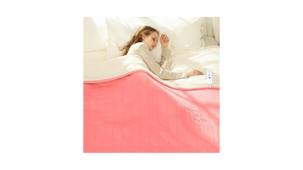Vellubam Electric Heated Blanket Twin 62" X 84" - Soft