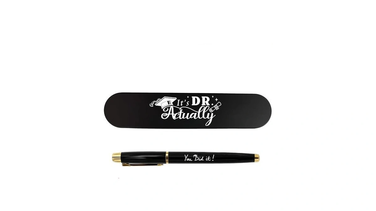 Felicky Phd Graduation Gifts - “it’s Dr. Actually” Graduation Gel