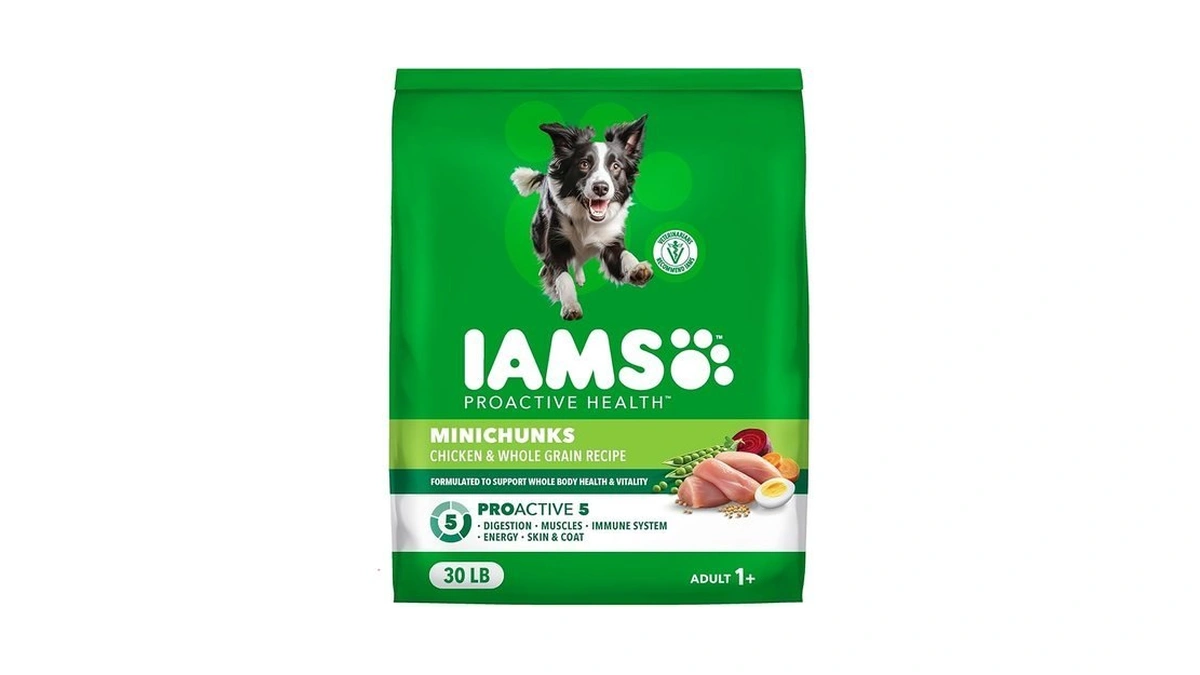 Iams Proactive Health Adult Minichunks Premium Dry Dog Food, Adult