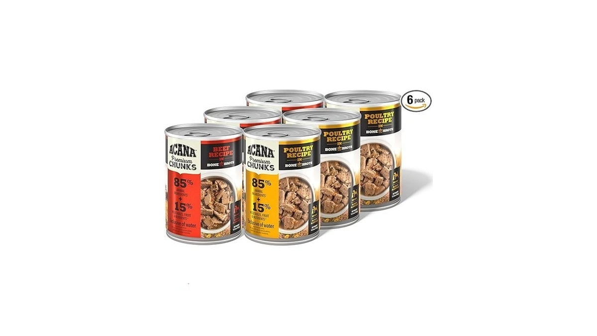 Acana Premium Chunks In Bone Broth Grain-free Wet Dog Food