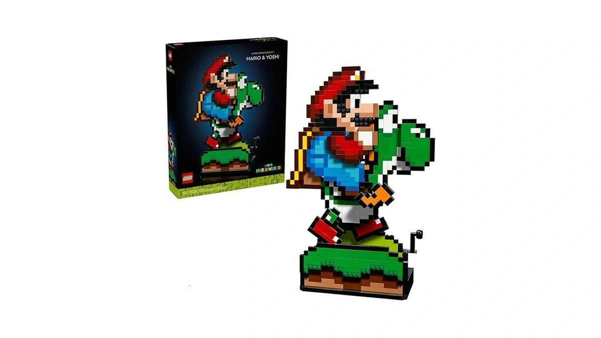 Lego Super Mario World: Mario & Yoshi Building Set For