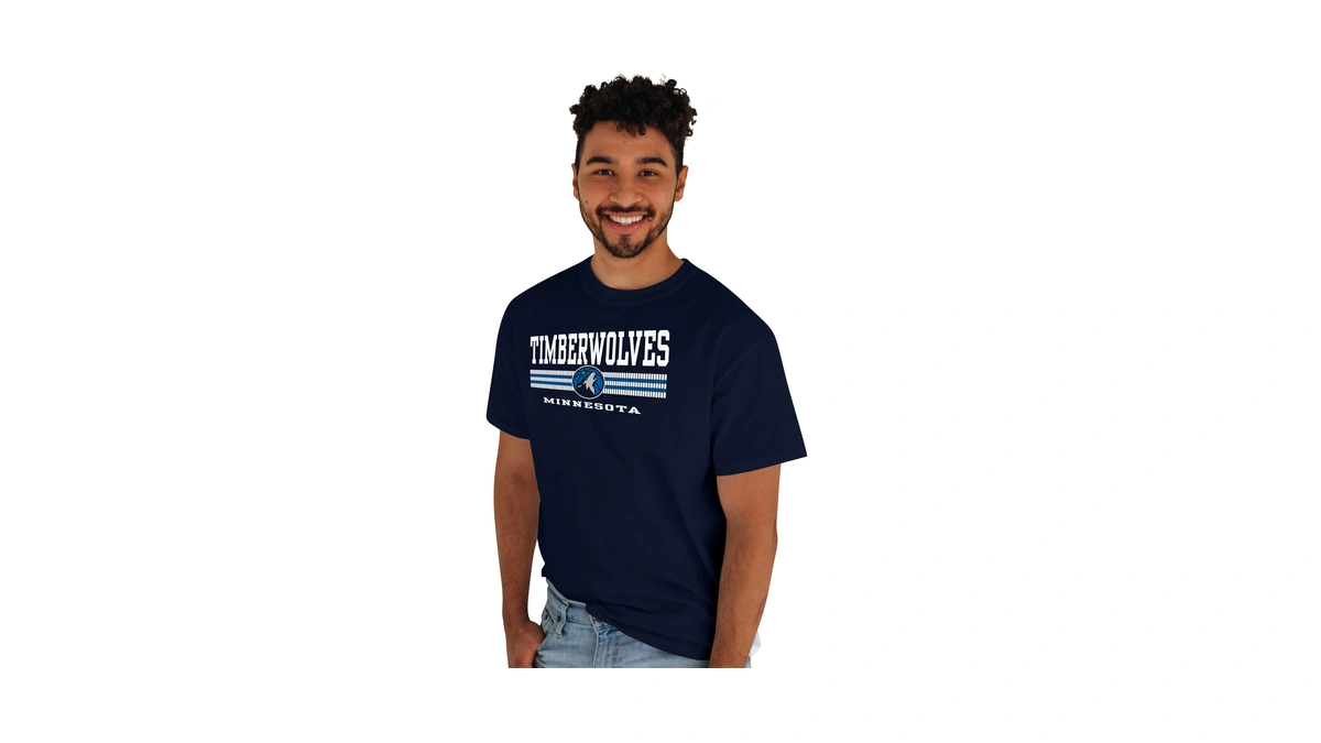Minnesota Timberwolves Nba Officially Licensed T-shirt Basketball Team Color, Large