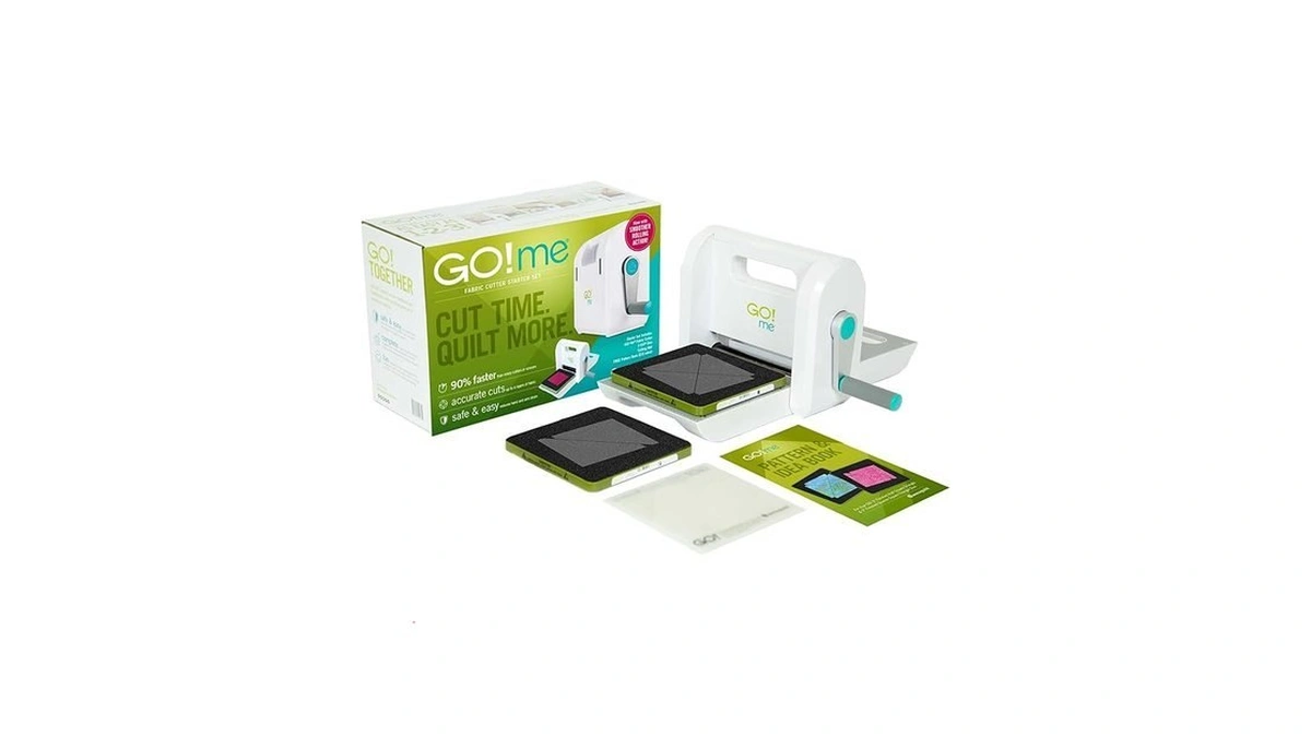 Accuquilt Go! Me® Fabric Cutter Starter Set