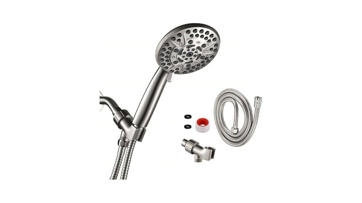 Iopsk 10 Spray Shower Head With Handheld,high Pressure Shower Heads