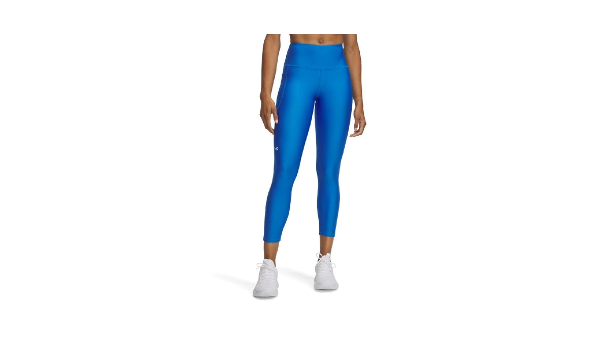 Under Armour Women's Heatgear Armour High No-slip Waistband Ankle Leggings,