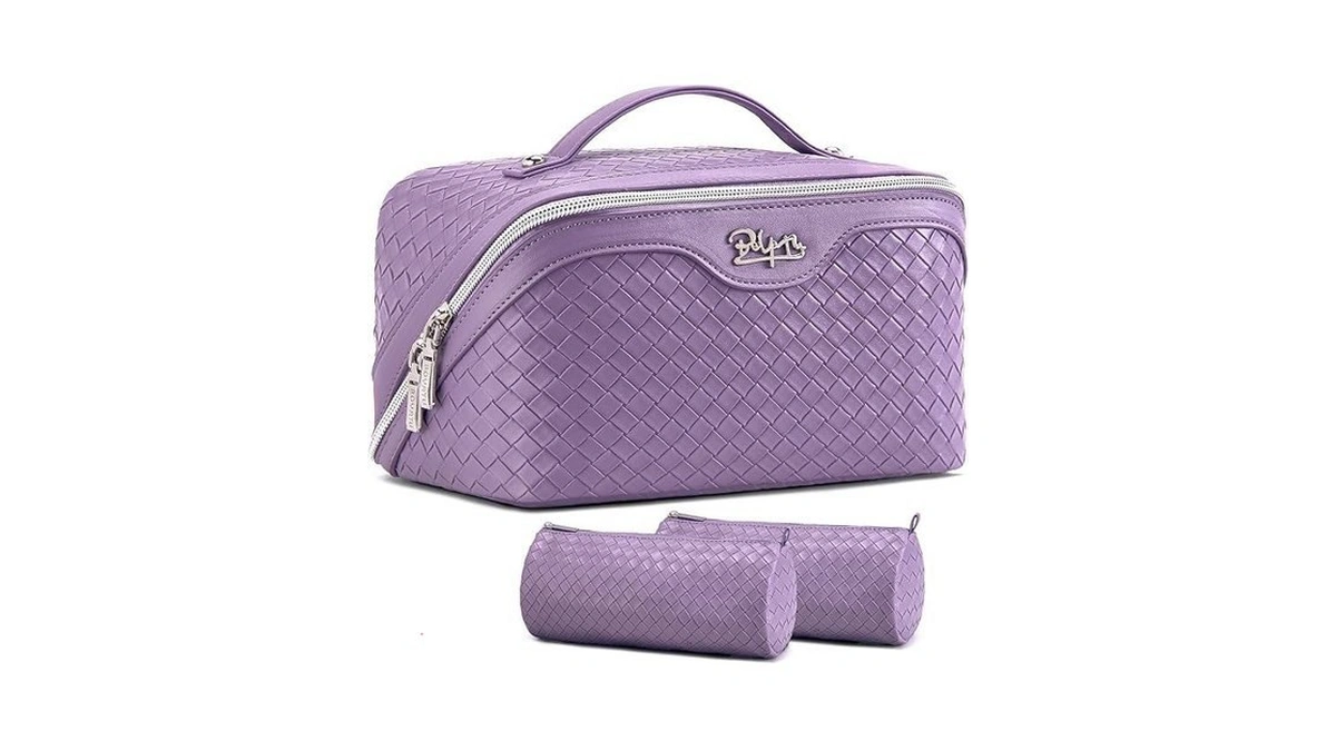 Boyatu Travel Makeup Bag Cosmetic Bags For Women: Large Capacity