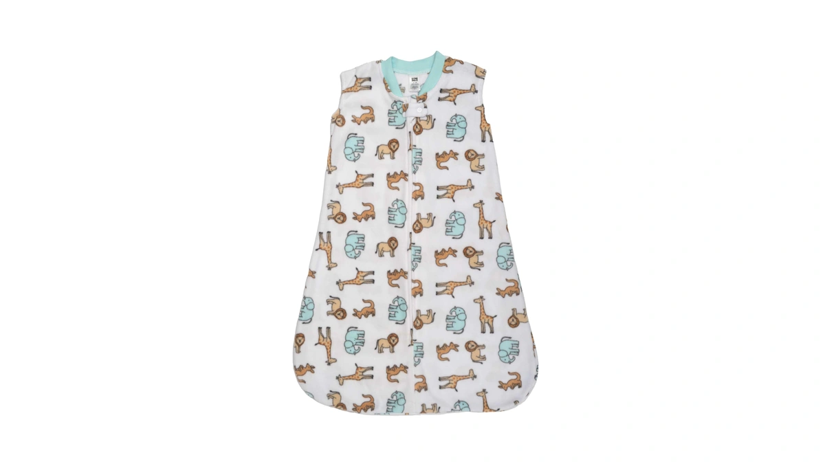 Hudson Baby Fleece Sleeping Bag, Sack, Blanket, Cute Safari, 18-24