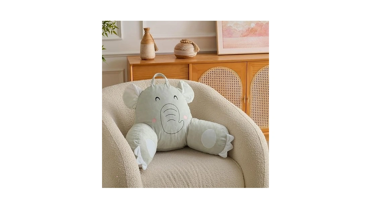 Elephant Reading Pillow For Kids & Teens With Shredded Memory