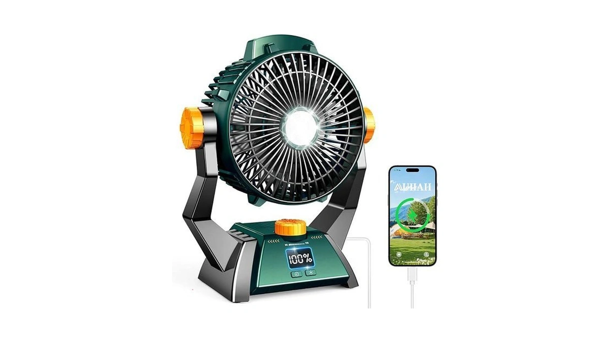 Camping Fan - Rechargeable Portable Battery Powered Camping Fans For