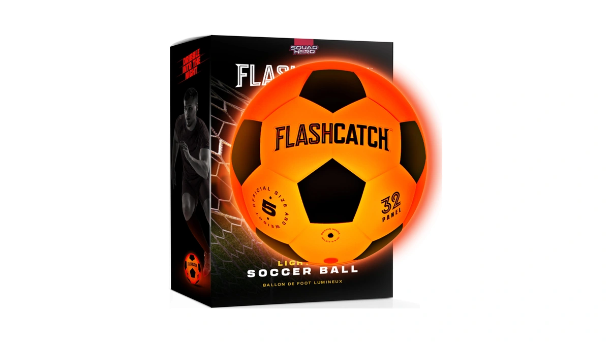 Flashcatch Light Up Soccer Ball - Glow In The Dark