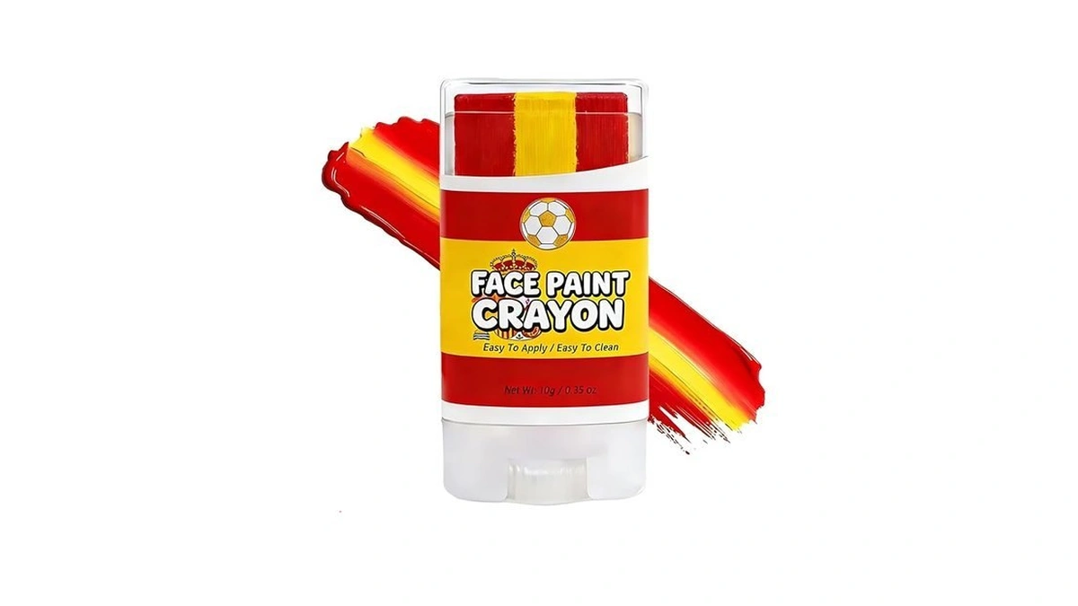 Patriotic Red White Blue Face & Body Paint Sticks -usa