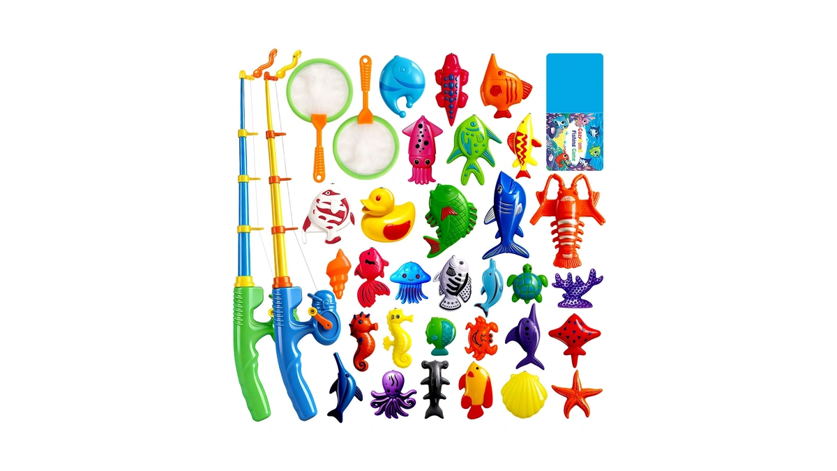 Cozybomb™ Magnetic Fishing Toys Game Set For Kids | Water