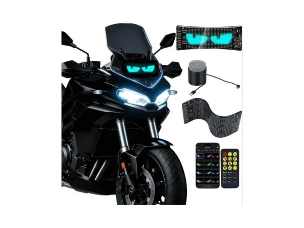 Quplavo Devil Eye Lights For Motorcycle – 7"x3" Led Eyes