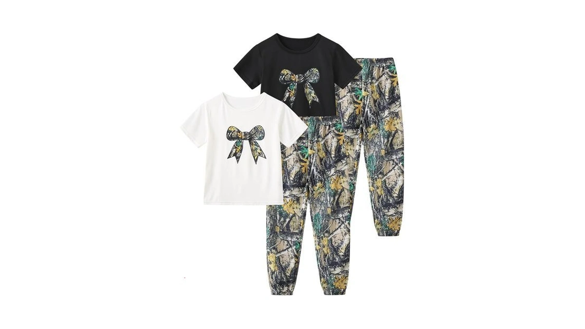 Fdqin Outfits For Girls Spring Summer Short Sleeve Tshirts Tops