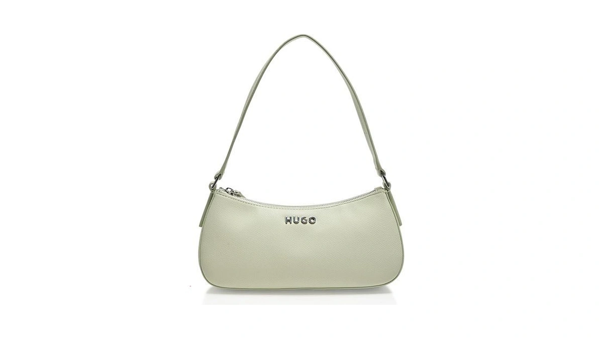 Hugo, Chris Small Hobo Handbag, Cool Cucumber, One Size