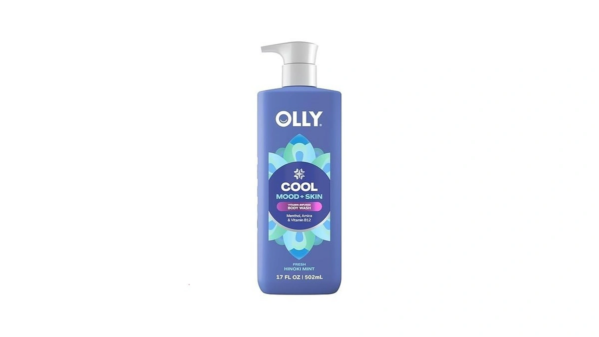Olly Body Wash Cool Mood + Skin Infused With Arnica