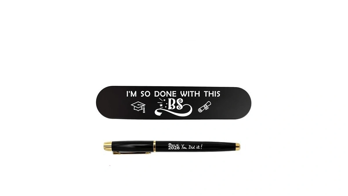 Felicky Funny Bachelor’s Degree Graduation Gift – Engraved Gel Pen