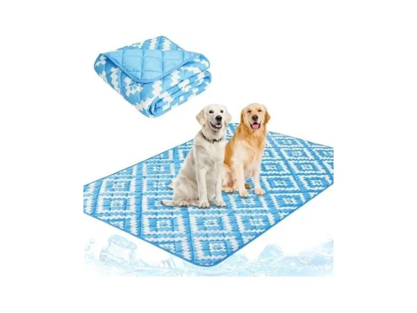 Pupteck Dog Cooling Mat For Medium Large Dogs, Blanket For