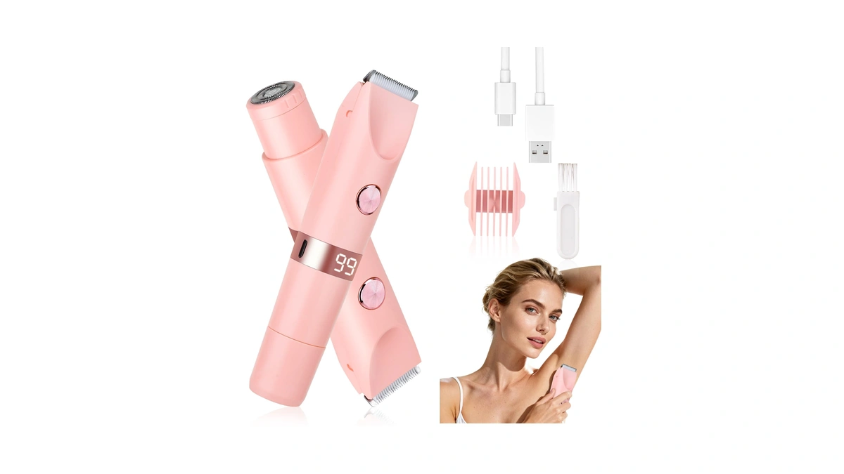 Beanify Wet & Dry Electric Razor For Women Men,4 In