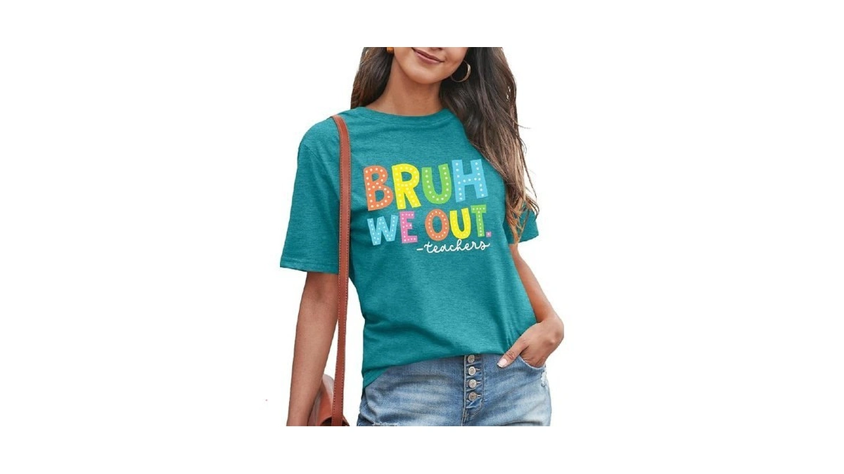 Bruh We Out Teachers Shirt For Women Last Day Of