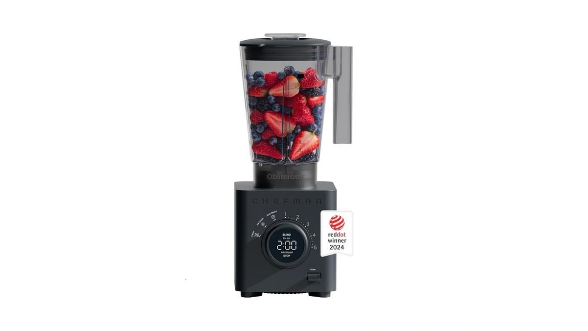 Chefman Obliterator 48 Oz Countertop Blender For Smoothies, 1380w Motor
