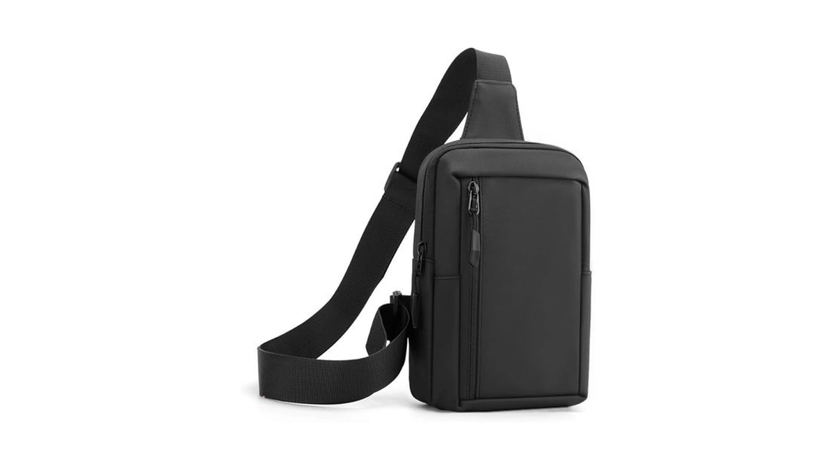 Sireck Crossbody Bag,cross Body Fanny Packs For Men Women Trendy,black