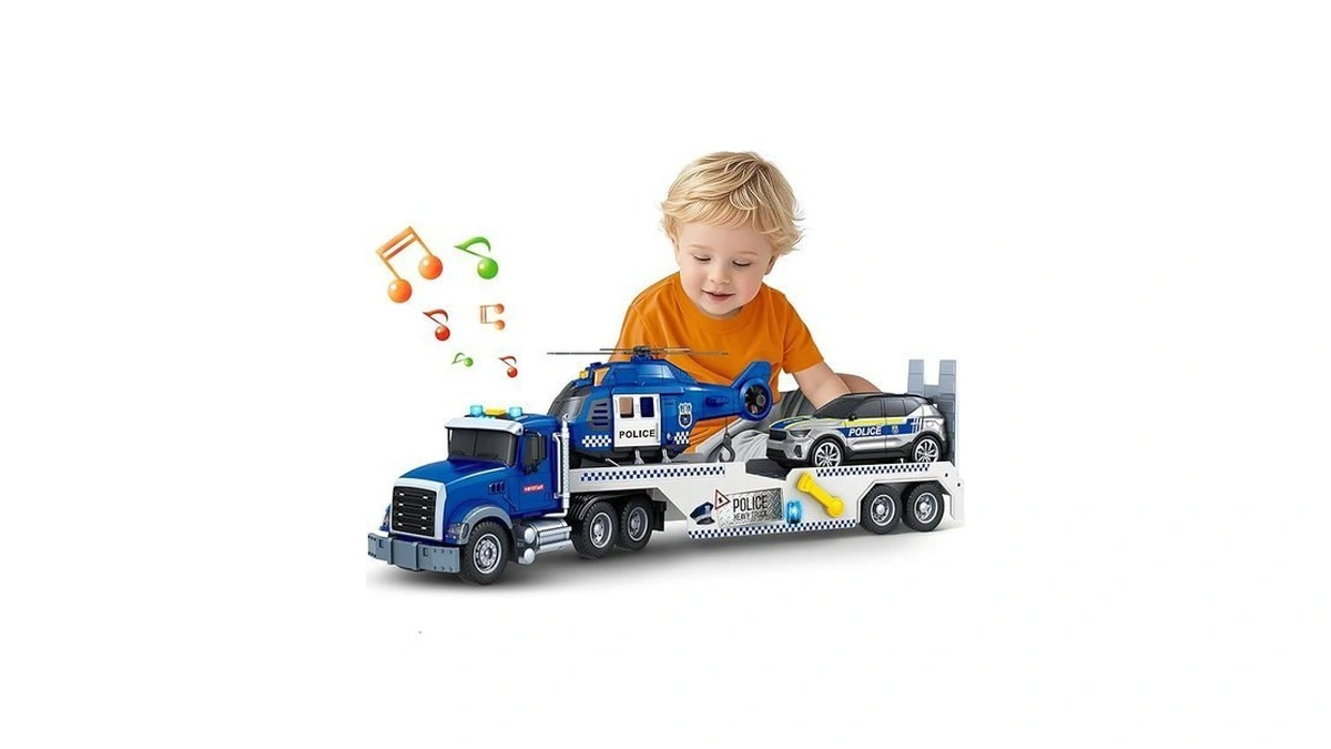 Springflower 21" Semi Truck Toy, 3 4 5 6 Year