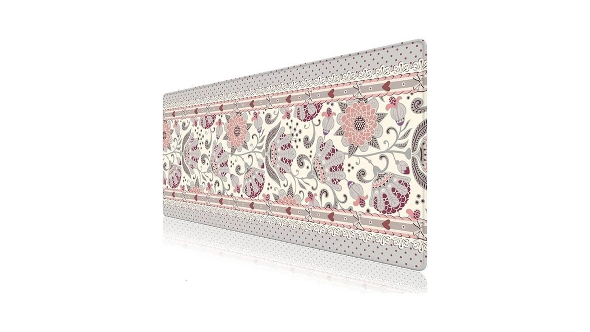 Cute Desk Mat, Large Desk Matt For Desktop, Woman Deskpad
