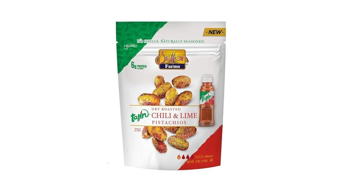 Tajin Seasoned Pistachio Kernels | No Shells | Tajin Clasico
