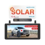 Auto-vox 7.2" Dvr Portable Solar Wireless Backup Camera:hd 1080p 2