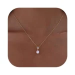 Pearl Necklaces For Women Trendy Diamond Pearl Pendant Necklace Wedding