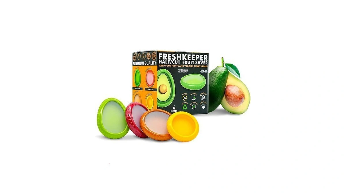 Avocado Saver & Onion Storage – Set Of 4 Bpa-free