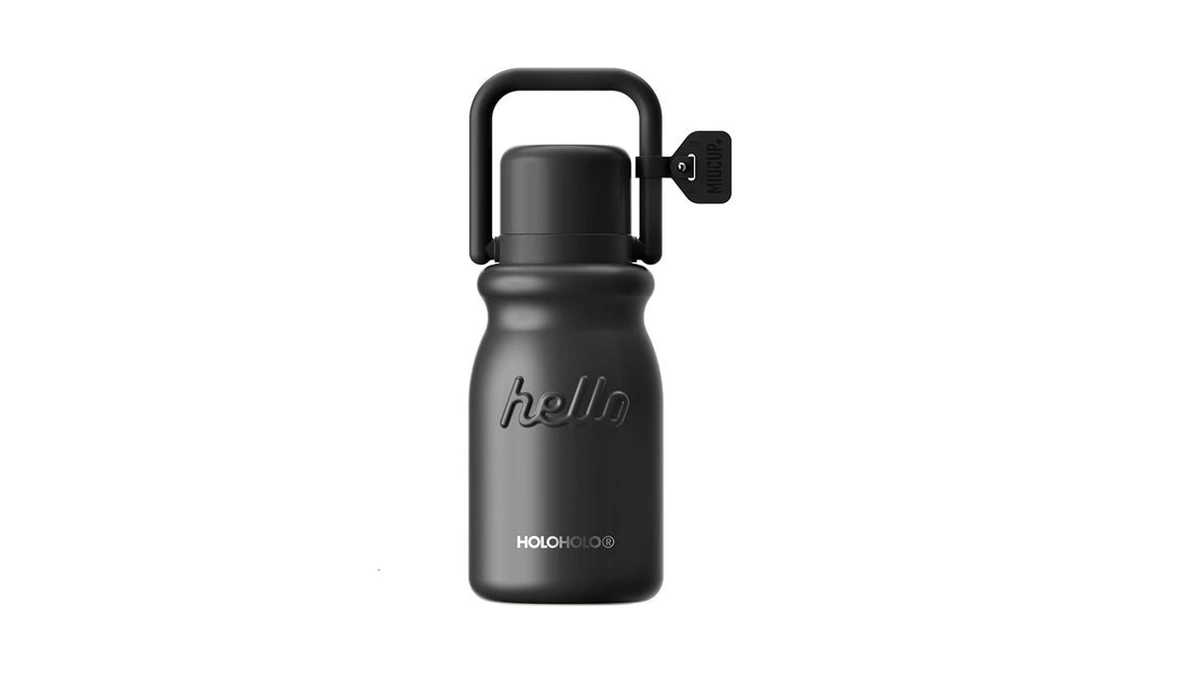 Holoholo Insulated Water Bottle With Pop-up Straw Leak-proof, Tea Strainer,