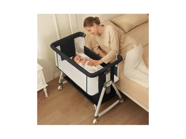 Koloio 3 In 1 Bedside Bassinet For Baby, Easy To