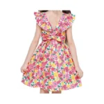 Floral Toddler Party Backless Summer Little Girls Kid Dresses Colthes,d70,4-5
