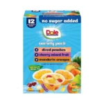 Dole Diced Peaches, Mandarin Oranges, And Cherry Mixed Fruit With