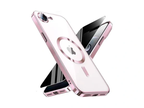 Magnetic For Iphone 17e/16e Case With Privacy Screen Protector &