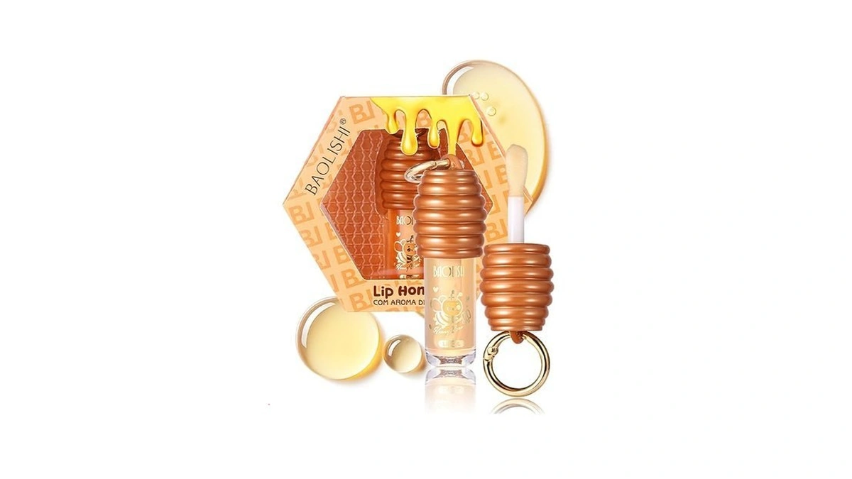 Domality Honey Lip Oil, Korean Lip Oil Balm With Key